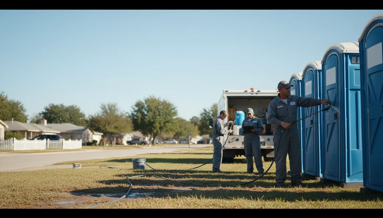 Long-Term Portable Toilet Rental in Gillespie, IL near me